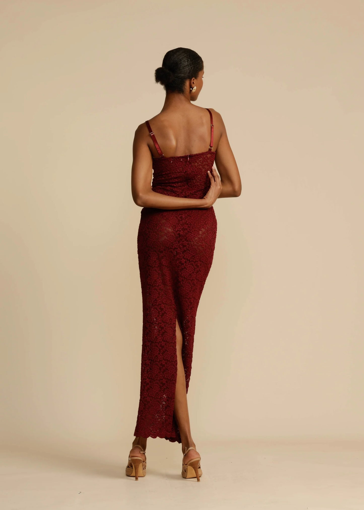 Arcina Ori Margot Dress Wine