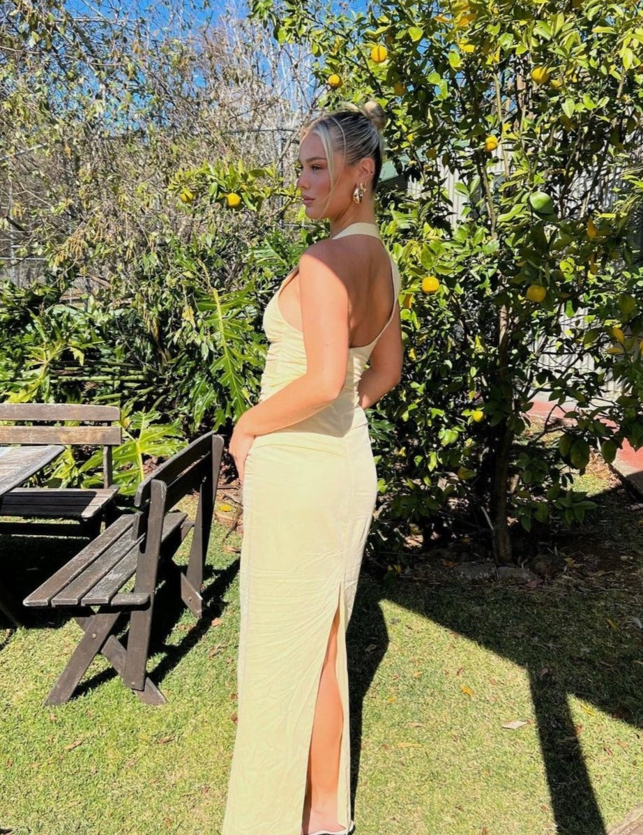 Sir the Label Giacomo Gathered Gown