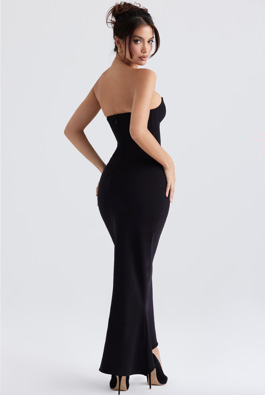 House of CB Sabine Dress Black