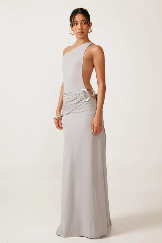 Ance Gria Gaia Gown Silver Grey