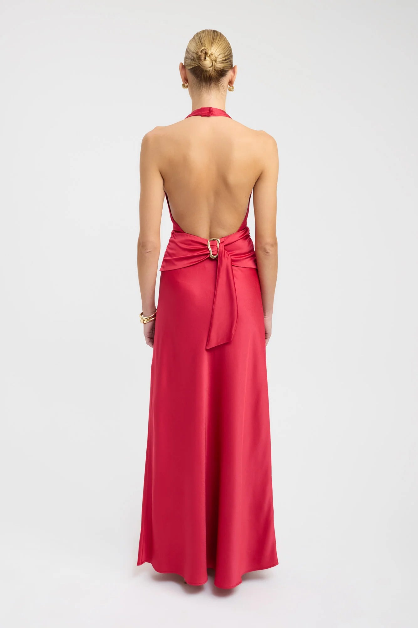 Kookai Palermo Trim Top & Maxi Skirt Crimson