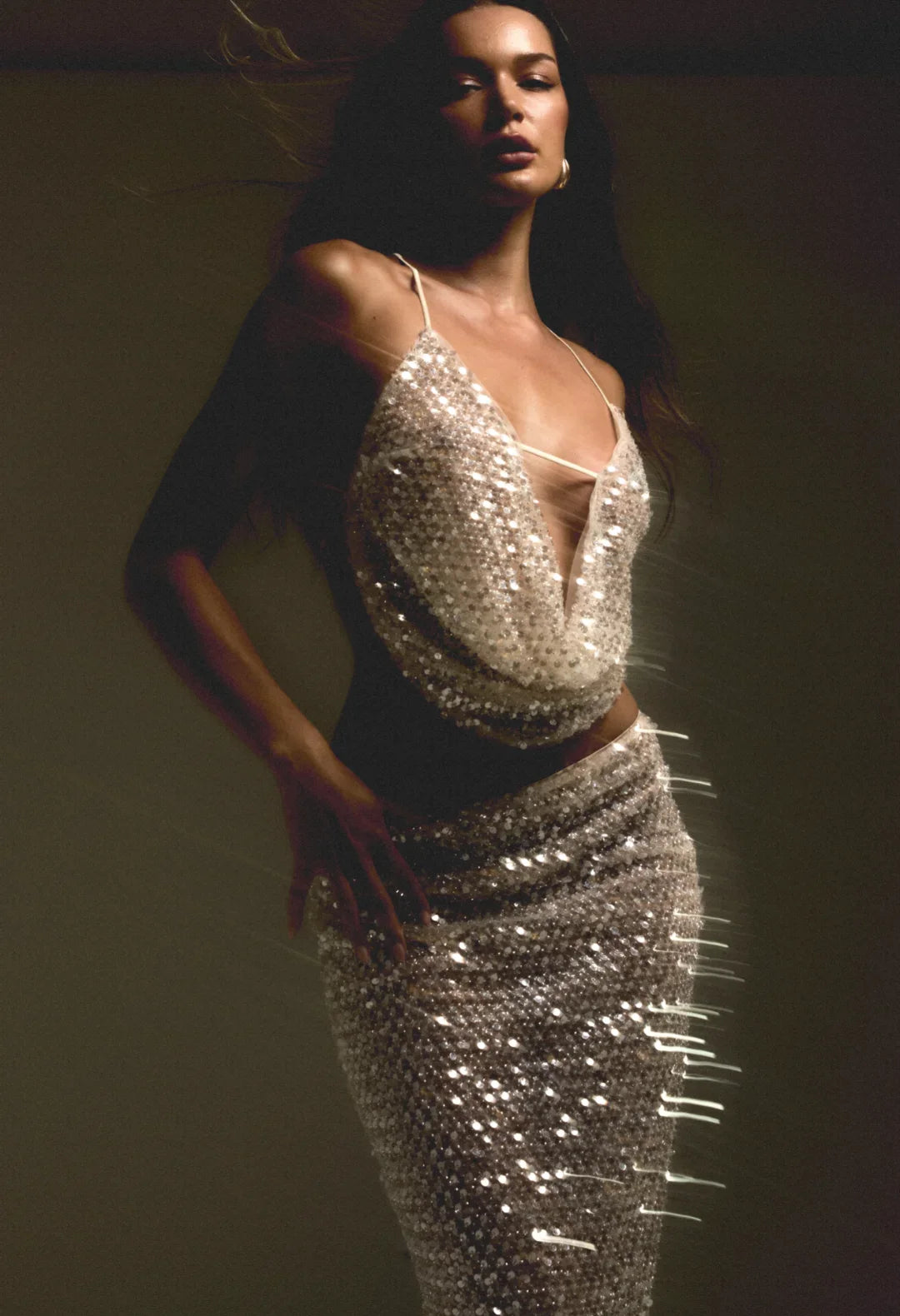 Sydney Lane Crystal Sequin Co-Ord