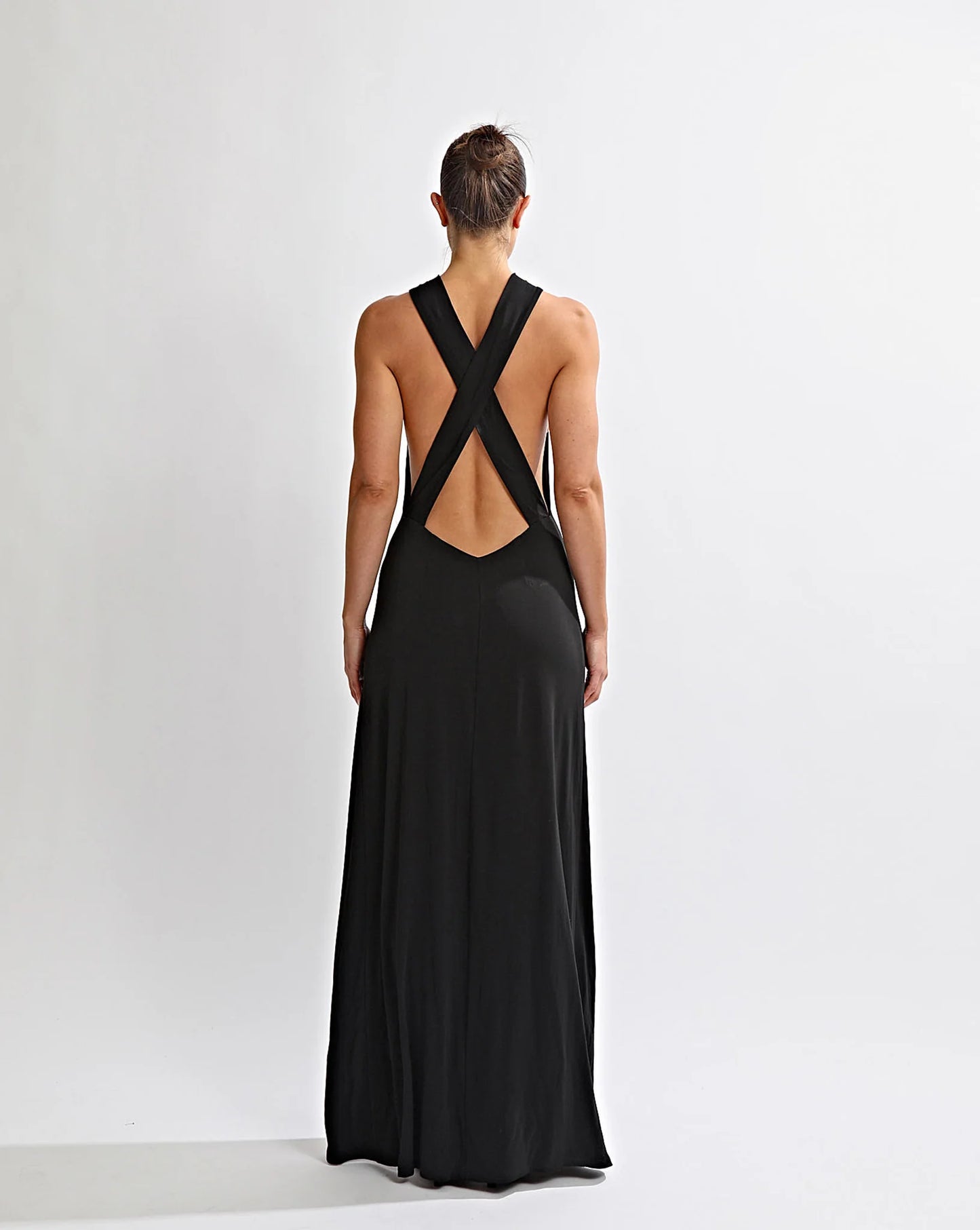 One Mile Sage Maxi Dress Black