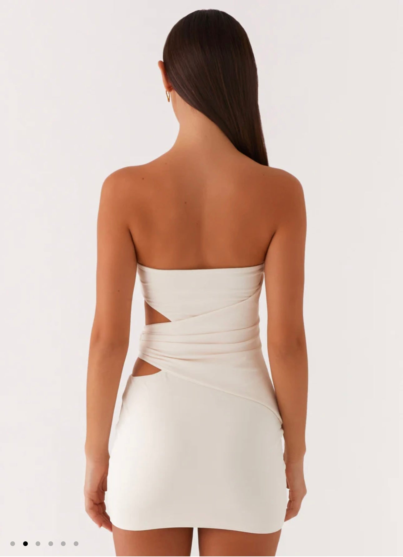 So Iconic Mini Dress Ivory