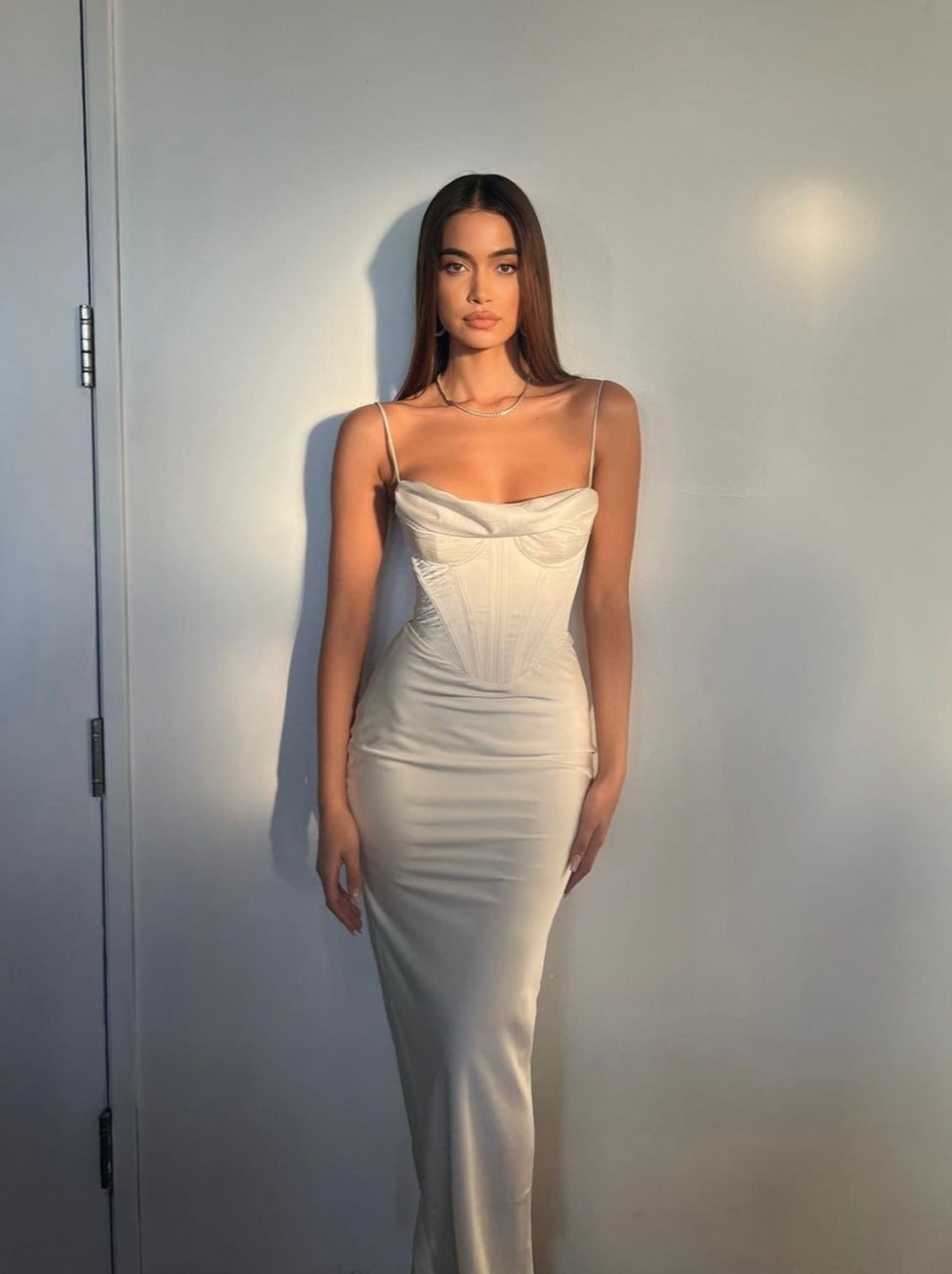 House of CB Charmaine Corset Dress Ivory