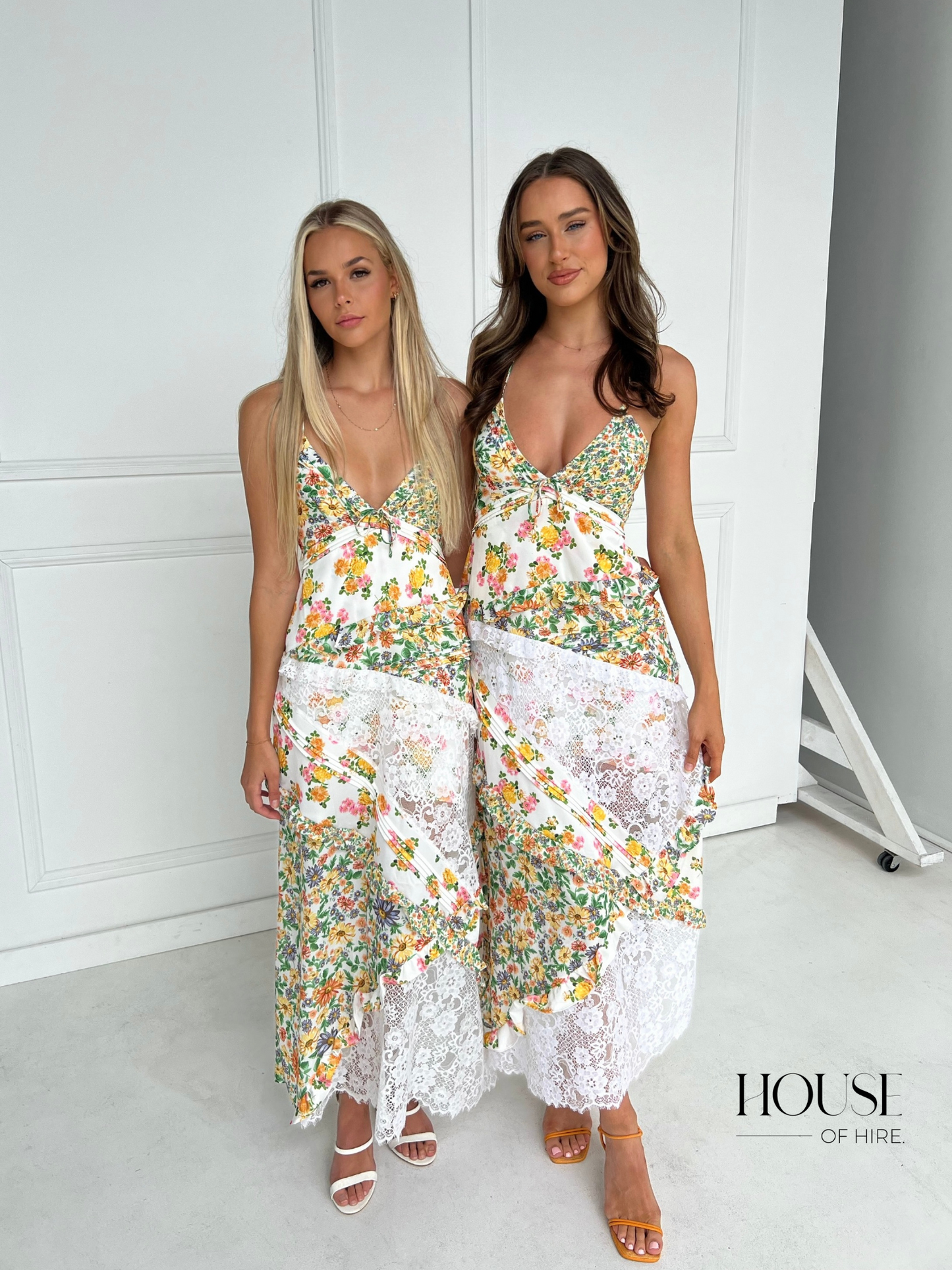 For Love and Lemons Rosalyn Maxi Dress