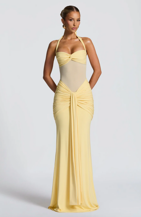 Babyboo Fashion Vixen Dress Yellow