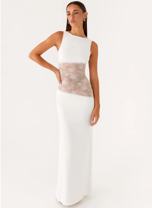 Lucinda Maxi Dress White