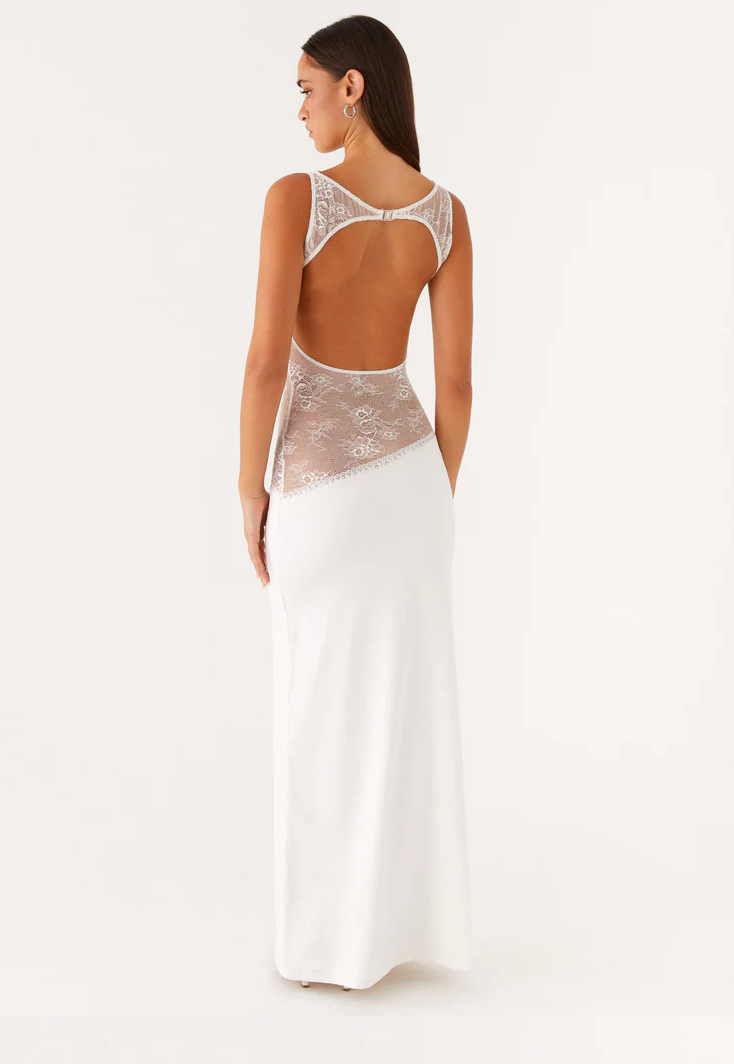Lucinda Maxi Dress White