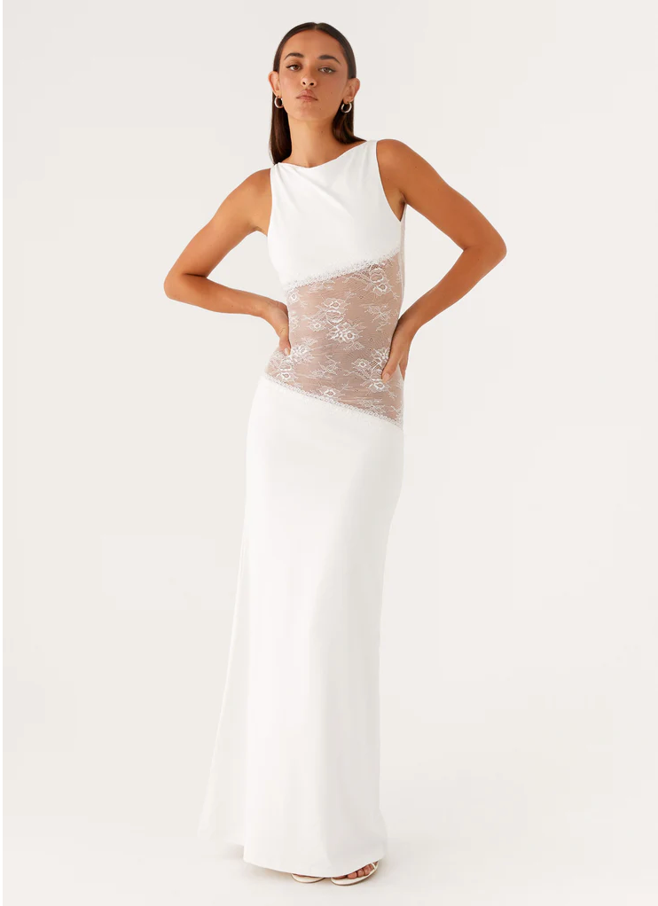Lucinda Maxi Dress White