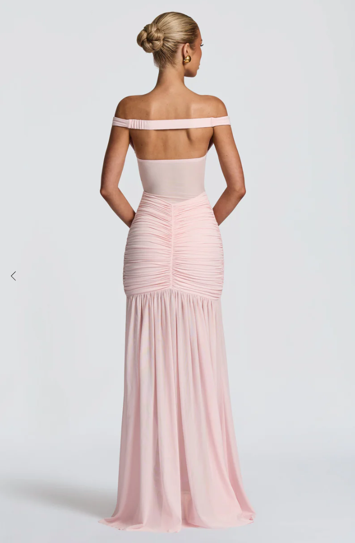 Babyboo Fashion Alaia Maxi Dress Blush