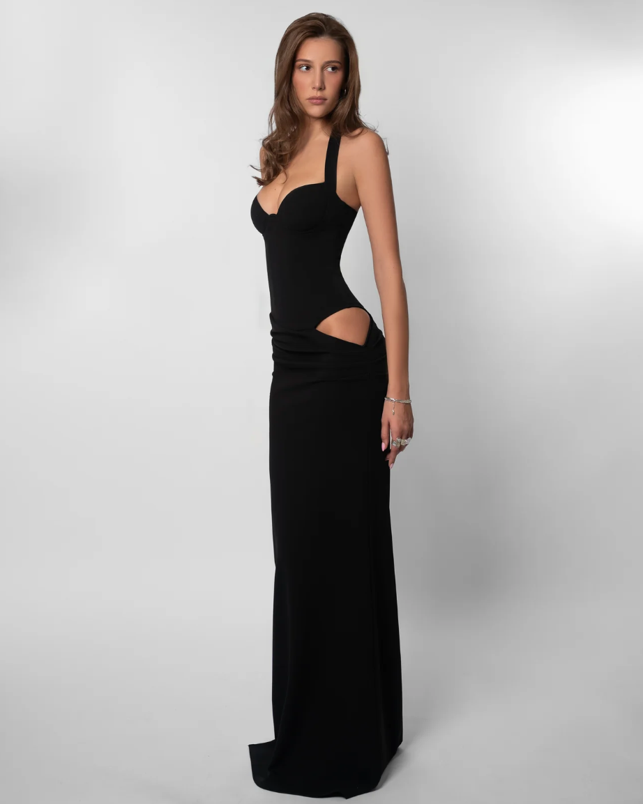 Fenity Hailey Dress Black