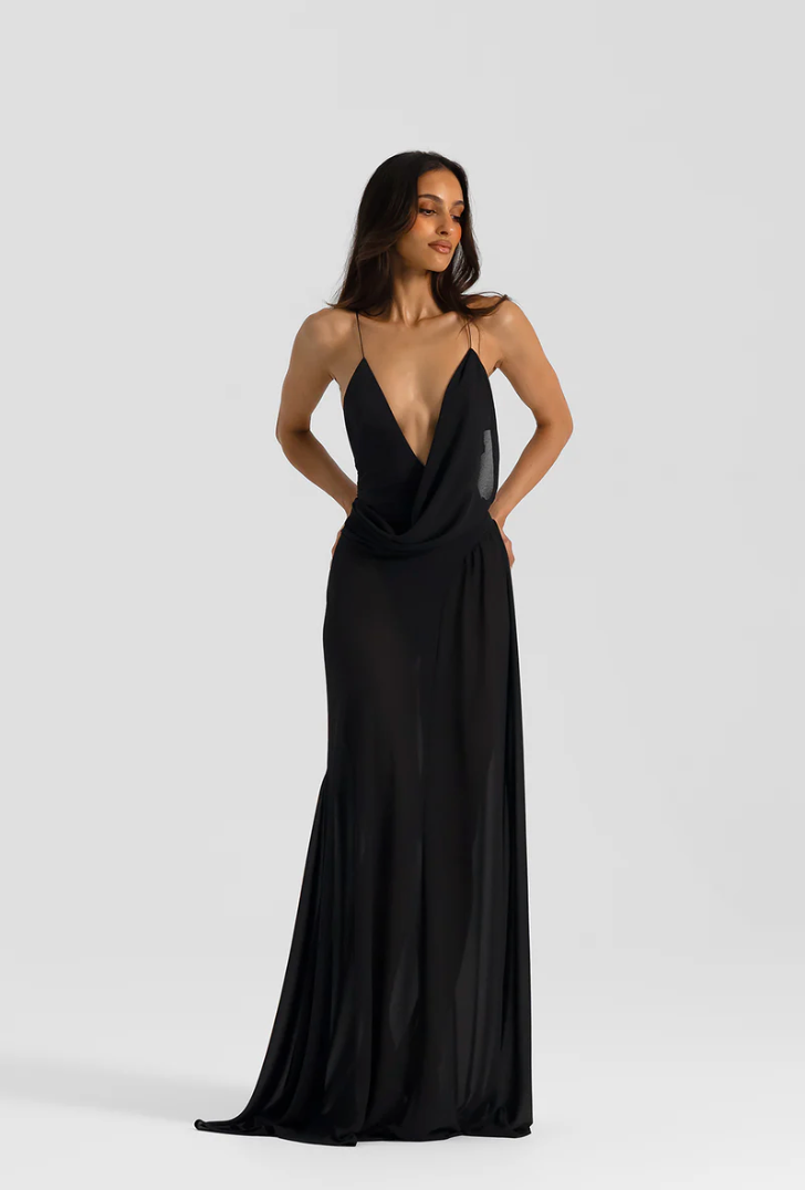 Natalie Rolt Agnes Dress Black