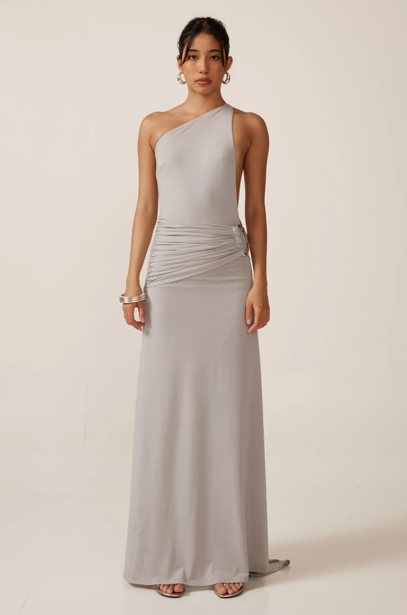 Ance Gria Gaia Gown Silver Grey