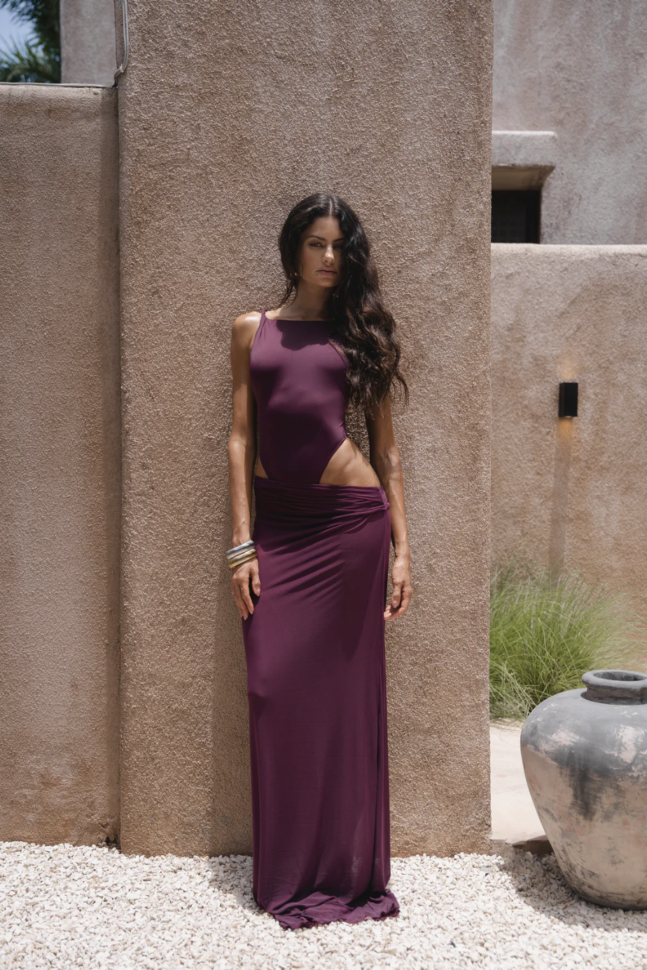 Rogue Season Monaco Skirt Burgundy