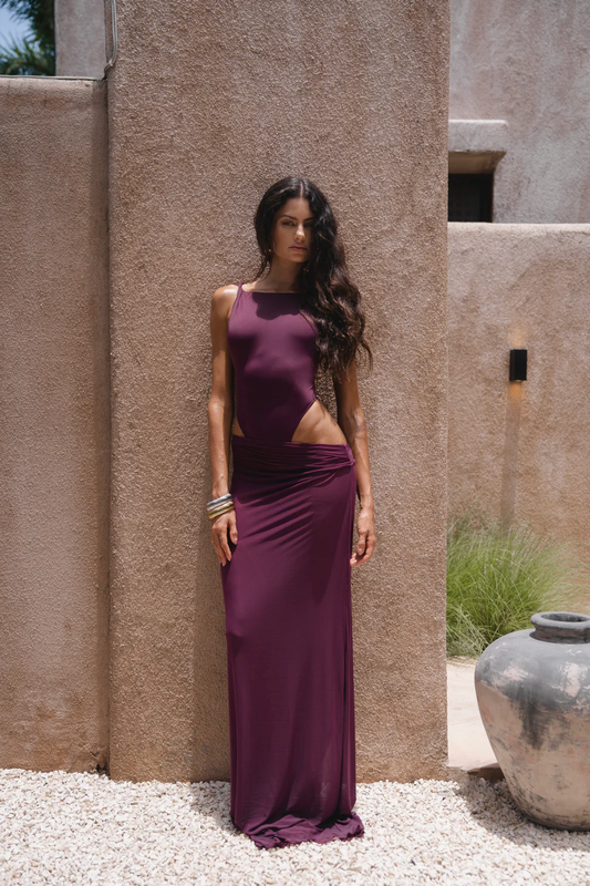 Rogue Season Monaco Skirt Burgundy