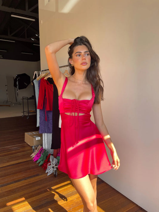 Arcina Ori Valentina Dress Red